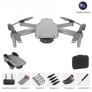 E99pro2 Rc Drone 1080P 4k HD Camera WiFi Fpv Drone Dual Camera Quadcopter Real-time Transmission Helicopter Toys Birthday Gift
